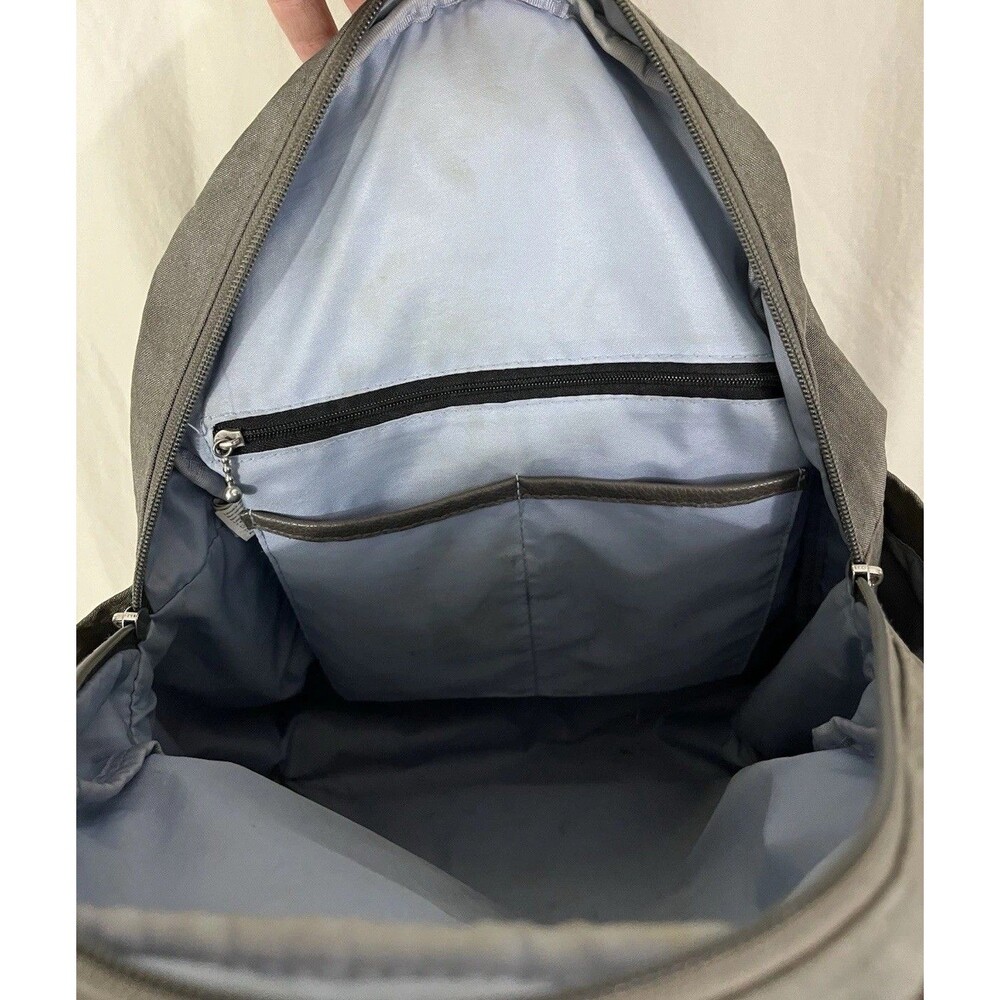 BAGGALLINI All Day AntiTheft RFID Protection Nylon Backpack GREY - Picture 7 of 7